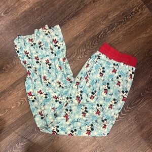 Little Sleepies Blue and Red Mickey Mouse Pajamas